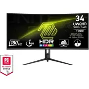 Monitors Msi Mag 342Cqr E2 34 Va Curved