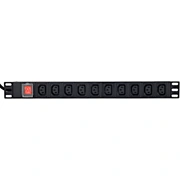 Pagarinātājs Gembird Pdu 16A 3500W 10 pcs C13 sockets Eg-Pdu-10C132C19