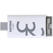 Philips Usb-C 3.2 Gen 1 Flash Drive Click Shadow Grey 32Gb Fm32Fd175B/00
