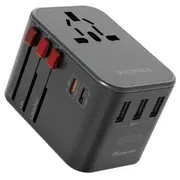 Promate Tripmate-36W Universals Tīkla lādētājs 36W Eu / Us Uk Au Tripmate36W