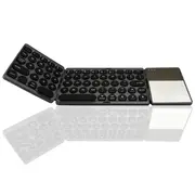 Roger B033 Kompakta Bluetooth tastatūra ar skārienpaliktni B033-Bk