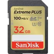 Sandisk Extreme Plus Sdhc Atmiņas Karte 100 Mb / 32Gb Sdsdxwt-032G-Gncin