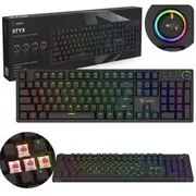 Savio Styx Outemu Klaviatūra Hot Swap / Rgb Red