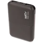 Setty Spb-05 Power Bank Ārējas Uzlādes Baterija 5000 mAh Gsm043159