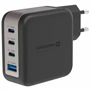 Swissten Gan 3X Usb-C Pd 100W / Usb-A 18W Qc Tīkla Lādētājs 22071600