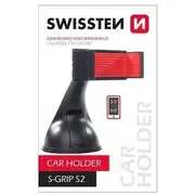 Swissten S-Grip S2 Universāls Turētājs logam ar 360 Rotāciju Ierīcēm Ar 3.5- 6.0 Sw-Ch-S2-B