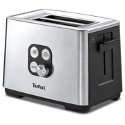 Tefal tosteris Equinox,  900W, melns / nerūsējošā tērauda Tt420D