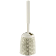 Tualetes poda birste ar turētāju Knit Oslash14X43Cm balts 0802004X64 