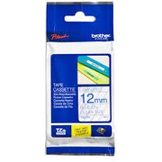 Tze-133 uzlīmju lente zils uz caurspīdīga 12Mm Tze133