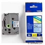 Tze-551 uzlīmju lente melns uz zila 24Mm Tze551