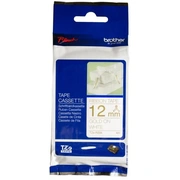 Tze-R234 dekor.auduma lente, Zelts uz Baltu, 12Mm x 4Metri Tzer234