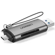 Ugreen Cm185 Usb-C  Usb  3.0 Sd/Micro Sd Kāršu lasītājs 50706
