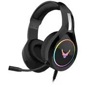 Varr Vh6060B Pro Gaming Spēļu Stereo Austiņas ar Mikrofonu / Led 3.5Mm Audio un Usb pieslēgumu