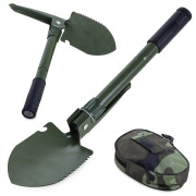  Multifunkcionāla Saliekama Mini IzdzīvoScaronAnas Tūrisma Sapiera Lāpsta ar Somu Folding shovel pickaxe multifunction saw case