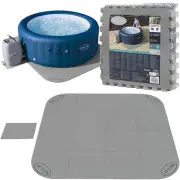 Bestway 60334 putu paklājiņscaron baseinam / Spa, 50X50 cm, 16 gab., pelēks  Foam mat for pool -
