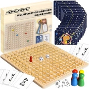 Kruzzel Koka reizināscaronanas tabulas galda spēle 24639  Multiplication table - board game