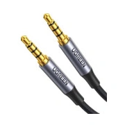Ugreen Mini ligzdas kabelis Av183 3.5Mm, Aux, 3M Melns vads Aux mini jack 3.5Mm cable Male - black Mini-Jack Black 