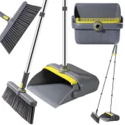  SlaucīScaronAnas komplekts ar garu kātu slota un liekscaronķere 2In1 Lazy man039s sweeping kit swifter brush mop cleaning wiper dustpan