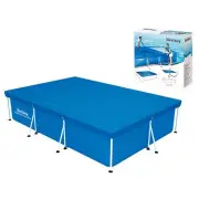 Bestway AizsargājoScaronS Taisnstūra Karkasa Baseina Pārsegs Vāks 304Х205 cmmdash 58249 Pārklājs, pārsegs, sega, aizsargs, pārklājums. Universal cover for 3X2M pool 58106 