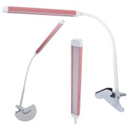  Bezēnas kosmētiska galda lampa ar klipsi / LasīScaronAnas gaisma Shadowless desk lamp with cosmetic clip
