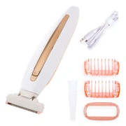  Bezvadu depilators sieviescaronu matu noņemscaronanas mascaronīnīte skuveklis Flawless Body epilator bikini razor ladies usb