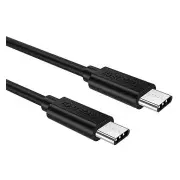 Choetech Usb-C savienojuma kabelis Cc0001, 0,5 m Melns BaroScaronAnas Usb Type C - charging data cable 3A 0,5M black Cc0001 connection Black 