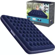 Bestway 67004 PiepūScaronAmais divvietīgs matracis, 203X183X22 cm l Inflatable double mattress 67004, Divu Matrācija, Vinila PūScaronAmvarks, Kokolas Būra Matrācija Double 203X183X22Cm - 