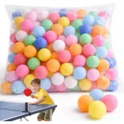  Galda tenisa bumbiņas 150 gabalu komplekts spēlēm un izklaidei, jauktas krāsas Coloured ping pong balls Ndash large set of