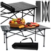  Saliekamais tūrisma makscaronķerēscaronanas galds balkonam, kempingam vai terasei, 95 x 55 Foldable fishing table for balconies, camping and terraces Ndash cm