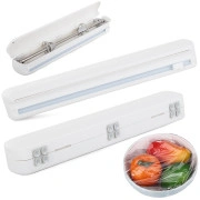  Virtuves dozators pārtikas plēvei un folijai ar griezēju Kitchen foil dispenser cutter