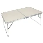 Trizand saliekams tūrisma galds - koferis, smilscaronkrāsas  Folding camping table suitcase 23428