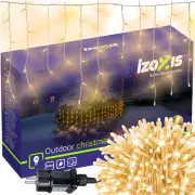 Izoxis Āra Led lāsteku virtene 100Led 4M 26858, silti balta  Outdoor lights 26858
