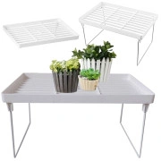 Moduļu plaukts organizators virtuvei un vannas istabai Organiser modular shelf drainer stand
