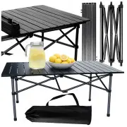  Saliekamais tūrisma makscaronķerēscaronanas galds balkonam, kempingam vai terasei, 118 x 55 cm Folding fishing table for balconies, camping and terraces Ndash