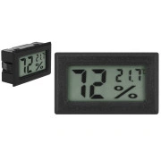 Izoxis Uzreiz nolasāms digitālais termometrs un higrometrs 2-In-1 ar lielu Lcd displeju automascaronīnām, telpām, mūzikas instrumentu skapjiem mitrinātājiem 2In1 Digitālis Termometrs Un Higrometrs, divi vienā higrometrs, elektroniskais termometru, ter