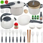 Kruzzel rotaļu trauku komplekts bērniem 32 gab. 26330  32-Piece kitchen accessory set