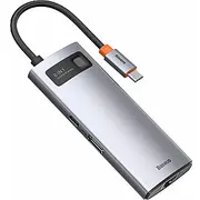 Baseus Metal Gleam 6In1 stacija/replicators Cahub-Cw0G