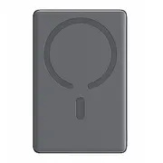 Jr-Pbm08 magnētiskais powerbank 20W 5000Mah plāns Pelēks