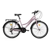 Pilsētas velosipēds Bisan 28 Smile G. rozā Rata izmērs Rāmja S