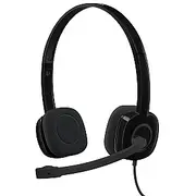 Logitech austiņas H151 3,5 Mm galvas saite, melna