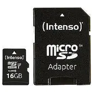 Memory Micro Sdhc 16Gb Uhs-I/W/Adapter 3423470 Intenso