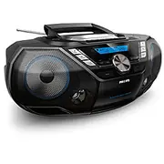 Philips Cd Soundmachine Azb798T/12, Bluetooth, Cd, Mp3-Cd, Usb, Dab, Fm, Cassette, 12W