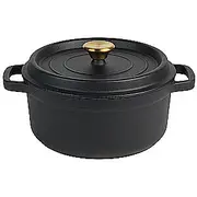 Russell Hobbs Rh02524Beu7 Cast iron stockpot 24Cm black