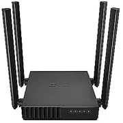 Tp-Link Archer C54 Fast Ethernet bezvadu maršrutētājs divjoslu 2,4 Ghz / 5 4G melns