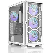 Zalman Z10 Duo  Atx Zm-If120 x4 White