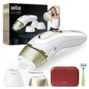 Braun Silk-Expert Pro 5 Ipl Epilator  Pl5382 Bulb lifetime Flashes 400.000 Number of power levels 3 White/Gold