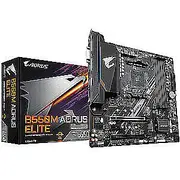 Gigabyte B550M Aorus Elite Processor family Amd, socket Am4, Ddr4 Dimm, Memory slots 4, Number of Sata connectors 4 x 6Gb/S connectors, Chipset Amd B, Micro Atx Used