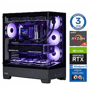 Intop Aqua Ryzen 5 7500X3D 32Gb Ddr5 1Tb Ssd M.2 Nvme Rtx5070 12Gb Win11