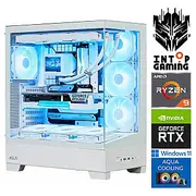 Intop Aqua Ryzen 9 9900X 64Gb Ddr5 1Tb Ssd M.2 Nvme Rtx5080 16Gb
 Win11