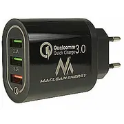 Maclean Energy Mce479B 3Xusb lādētājs Qc 3.0